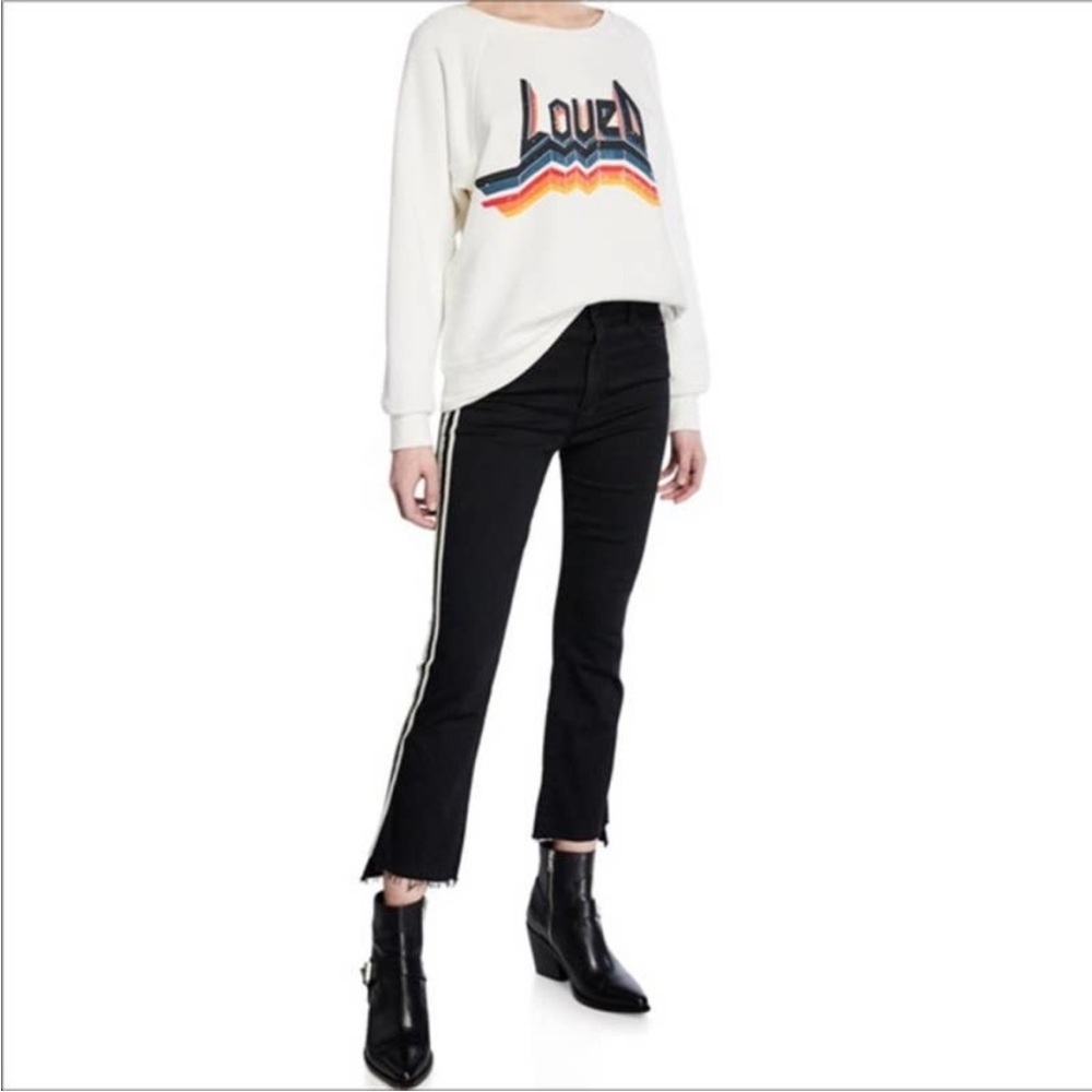 MOTHER High Rise Black Jeans